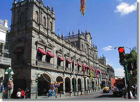 Puebla - Rathaus am Zocalo