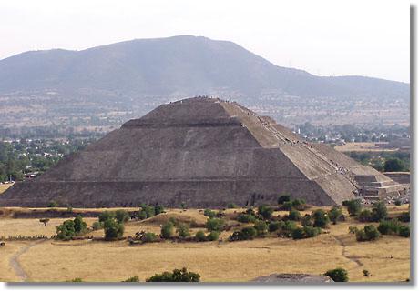 Teotihuacán - Sonnenpyramide