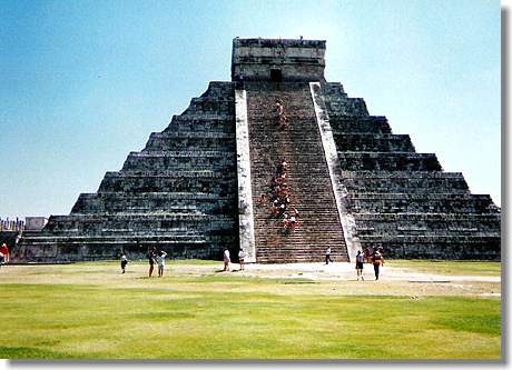 Chichén Itzá - Pyramide des Kukulkán